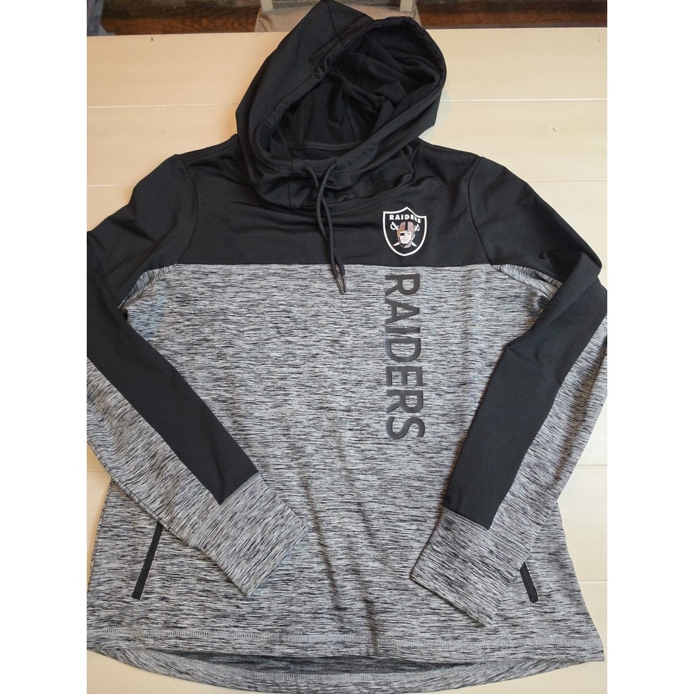 Los Angeles Raiders‎ NFL Womens XL Long Sleeve Pullover Hoodie Soft